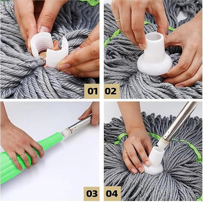 2 in 1 Dehydrated Floor Cleaning Mop - NuroHub
