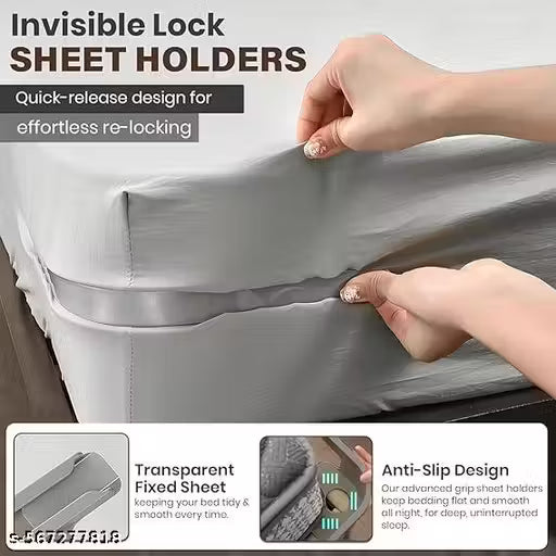 Bed Sheet Anti-Slip Device for All Mattresses