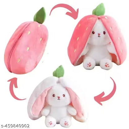 Adorable Strawberry Rabbit Plushie