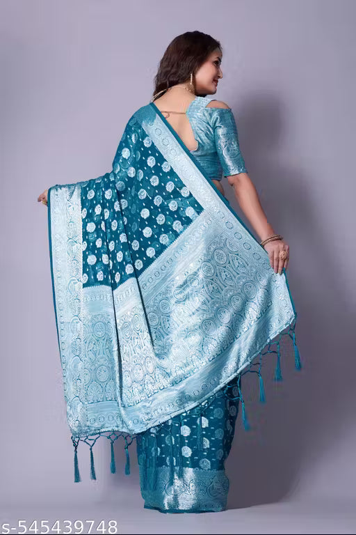 Elegant Georgette Saree