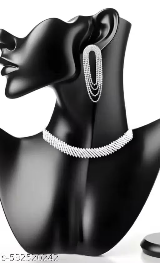 Fancy Tiara Necklace Choker -for women & girls