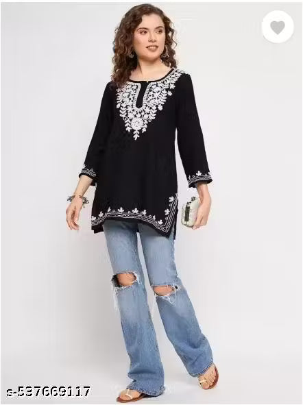 BLACK KURTI DHOL 6 POKIT COMBO