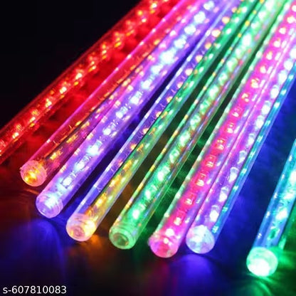 Rain Drop LED Meteor Shower 192 LEDs 8 Tubes (11.8")