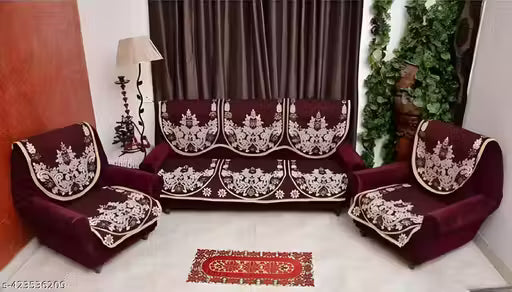 Modern Sofa Cover Set of 10Pcs