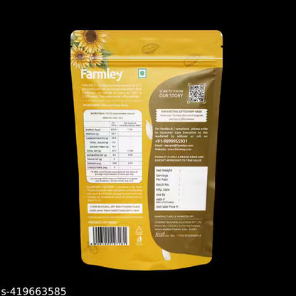 Farmley Premium Seeds Combo Of Pumpkin Seeds, Sunflower Seeds (400 g, Pack of 2)