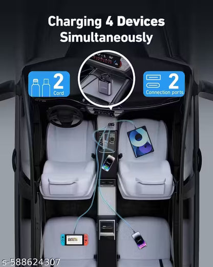 4-in-1 Retractable Car Charger |