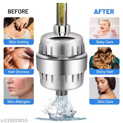 Universal Shower Filter SF-15 PRO shower and tap filter for hard water with 15 stage