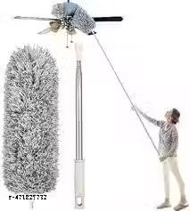 Microfiber Feather Duster Bendable &amp; Extendable Fan Cleaning Duster
