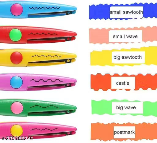 Hoatzin Trendy Craft/Paper Scissors set of 6