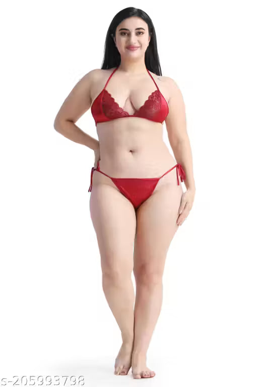 Women's nighties 6 pic nighty with Robe nicker-top Bikini soft/Comfortable all night Sleepwear