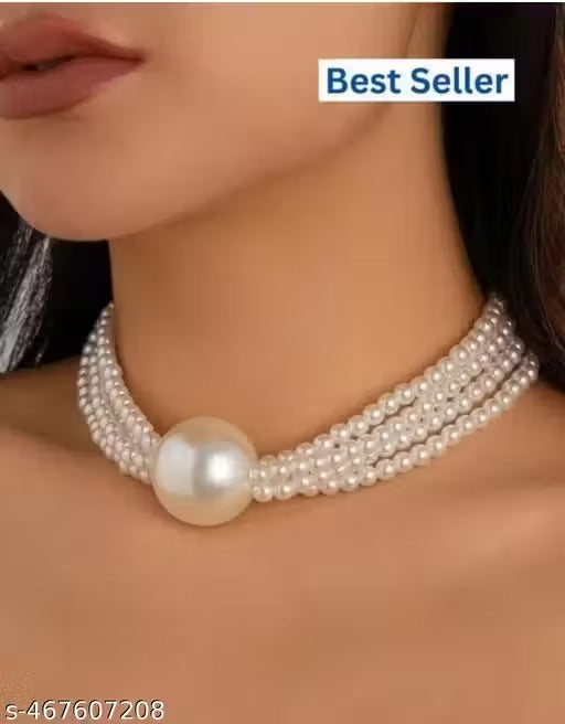 Pearl Necklace Set for women