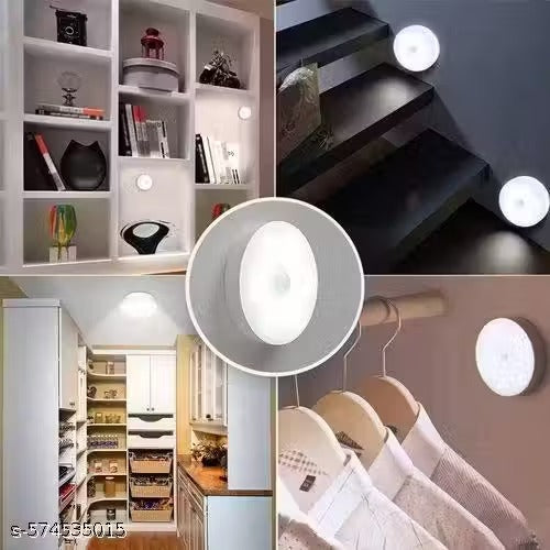 White LED USB Rechargeable Lamp Motion Sensor Light