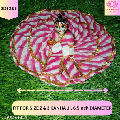 Navkunal Poshaak Laddu Gopal Dress Combo of 5 Pure Cotton