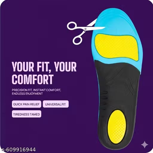 Arch Support for Flat Feet Silicone Insole for Shoes Flat Foot