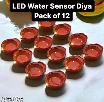 Water Sensor Led Diyas Candle with Water Sensing Technology