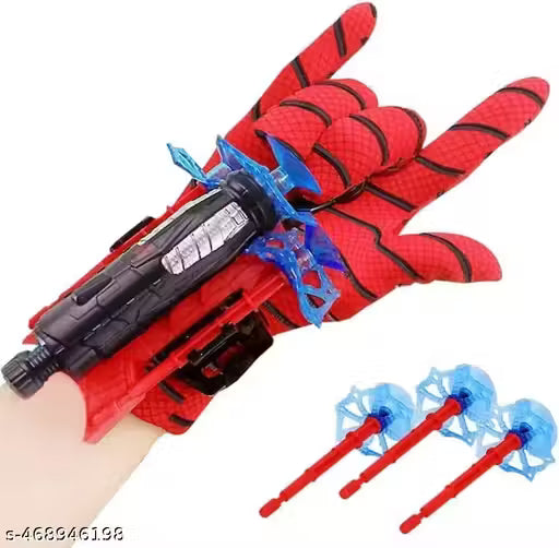 Spider Web Shooters Toy Hero Launcher Wrist Toy Set Spider-Man Web Shooters