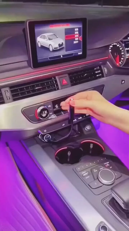 Car USB Light Projector