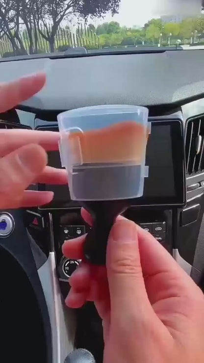 Scratch-Free Cubiz Car Interior Cleaning Tool Brush with Cover