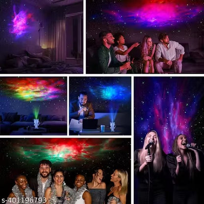 Astronaut Galaxy Projector - 360 Magnetic Head Rotation, Remote Control