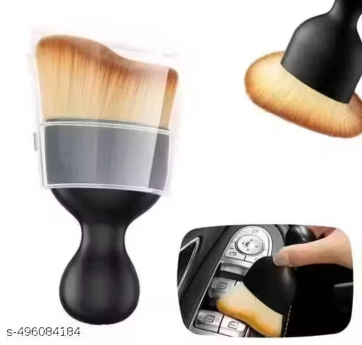 Scratch-Free Cubiz Car Interior Cleaning Tool Brush with Cover