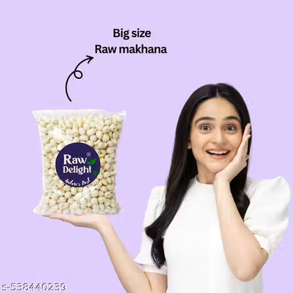 Raw Delight Phool Makhana 70G | Fox nut | Lotus seeds Premium quality