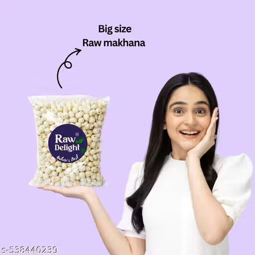 Raw Delight Phool Makhana 70G | Fox nut | Lotus seeds Premium quality