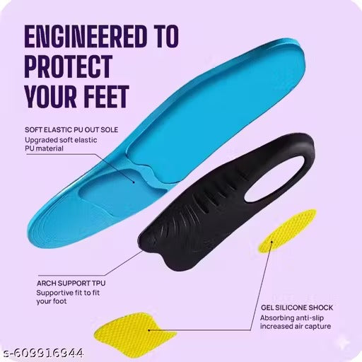 Arch Support for Flat Feet Silicone Insole for Shoes Flat Foot