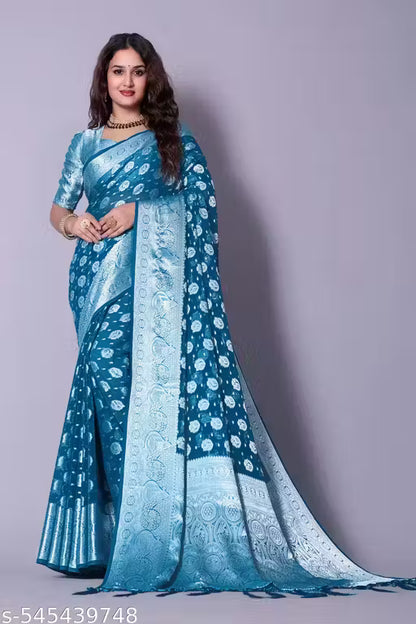 Elegant Georgette Saree