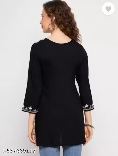 BLACK KURTI DHOL 6 POKIT COMBO