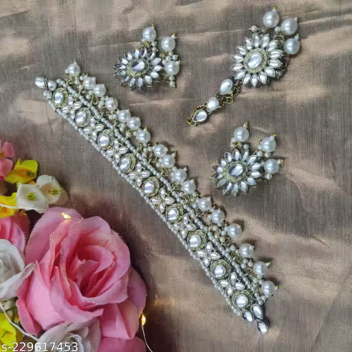 Reesha jewel kundan choker set