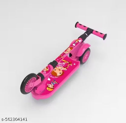 Rocket Racer LED Scooter for Kids 3-12 Years, Kids Scooter with 40MM Led Lights in PP+PU