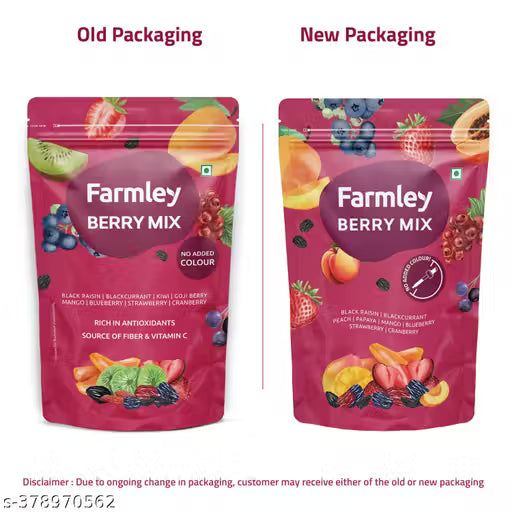 Farmley Berry Mix 200g | Dried Berries | Healthy Snacks | Cranberry
