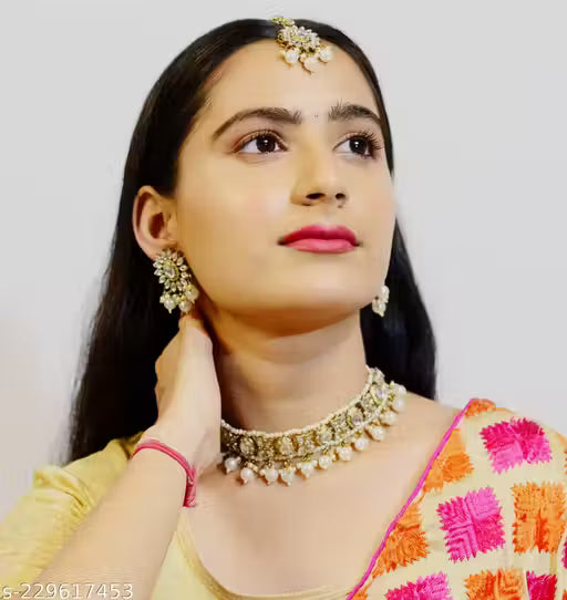 Reesha jewel kundan choker set