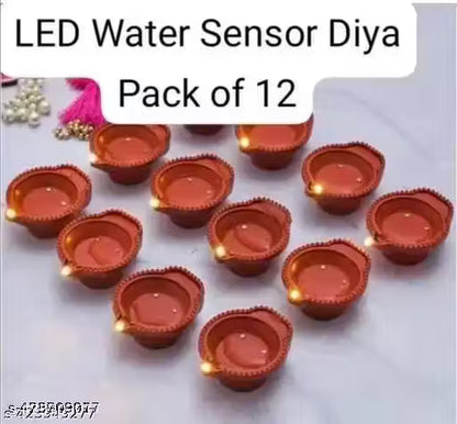 PACK OF 12 PCS WATER LED SENSOR DIYA