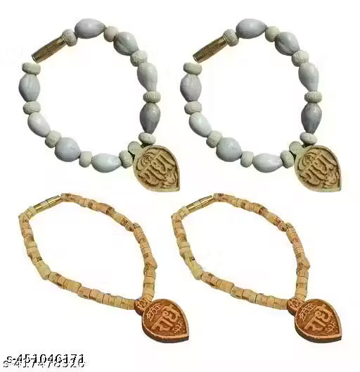 tulsi locket mala &amp; Vejayanti locket mala (pack of 4) specially for laddu gopal ji, Radha ji (0 no. to 5 no.)|