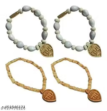 tulsi locket mala &amp; Vejayanti locket mala (pack of 4) specially for laddu gopal ji, Radha ji (0 no. to 5 no.)|