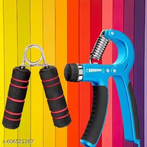 COMBO V-shaped grip and Hand Grip Strengthener with Foam Handle, V-Shape Hand Gripper