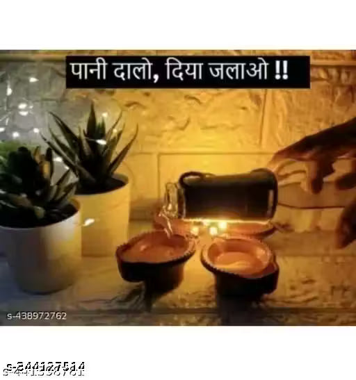 Water Sensor Led Diyas Candle with Water Sensing Technology