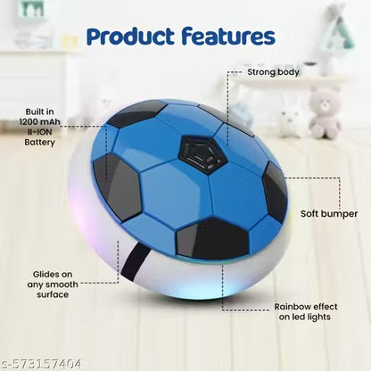 Blue Rechargeable Hover Football Toy for Kids
