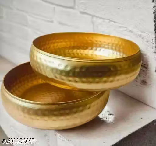 Metal Urli Bowl for Floating Flowers